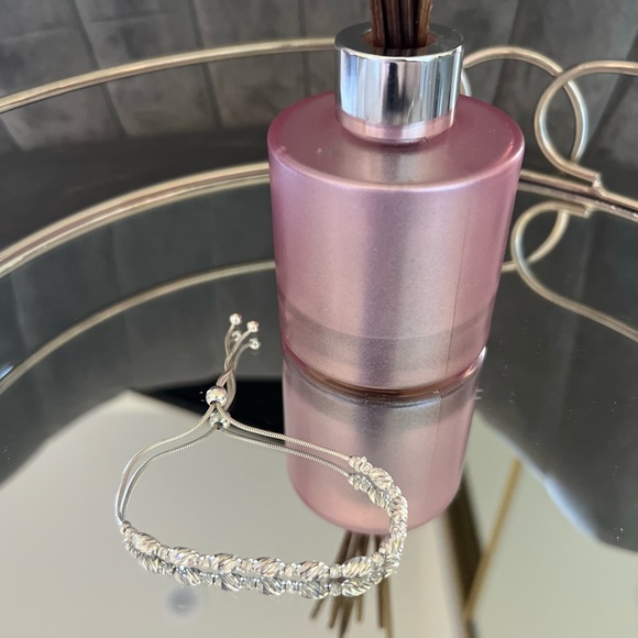 New* Sterling Silver Beaded Bracelet - Picture 3 of 4